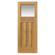 JB Kind Rustic DX Internal Fully Finished Oak Glazed Door 1981 x 762 x 35mm (30") JB Kind Rustic DX Internal Fully Finished Oak Glazed Door 1981 x 762 x 35mm (30")